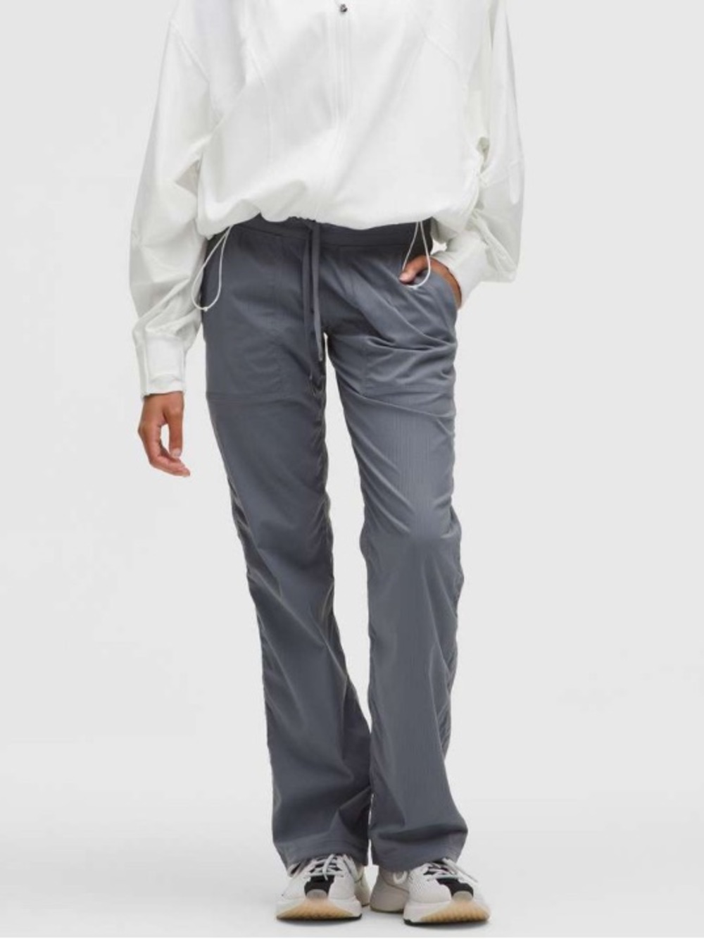 Lululemon Dance Studio Mid-Rise Pant *Regular Solar blue grey Grey size 12